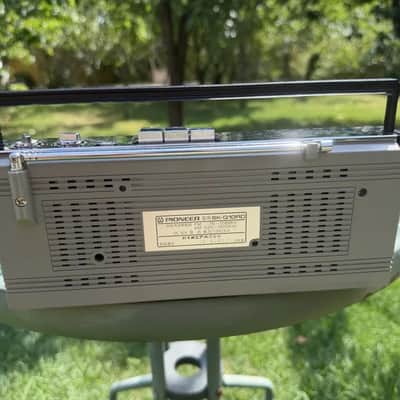 Pioneer SK-Q10R Rare Vintage MINT Boombox AM/FM Cassette Japan Warranty image 22