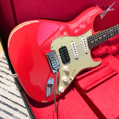 Fender Custom Shop Stratocaster W25 Custom Deluxe Relic 2025 - Aged Festa Red image 2