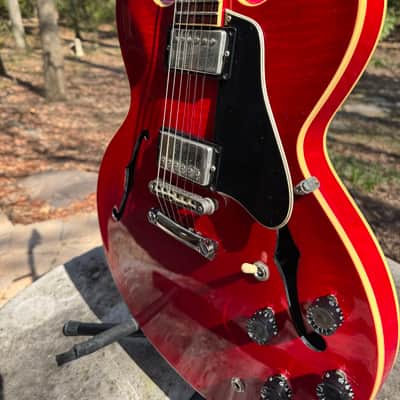 Gibson ES335 1987 - Flamed Cherry Red image 11