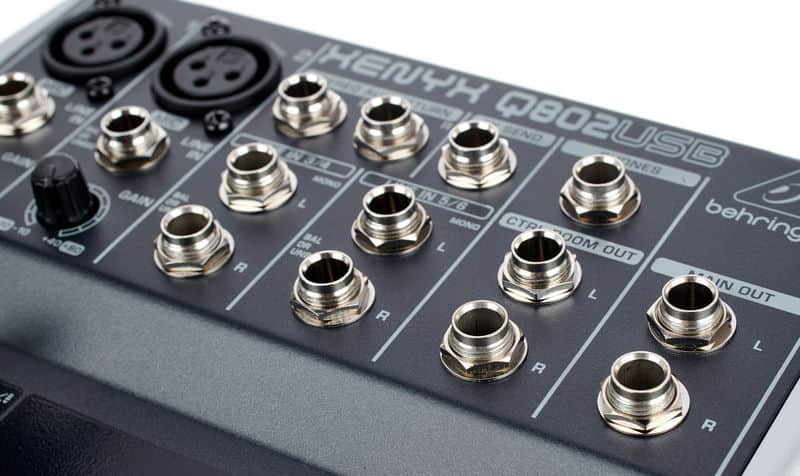 Behringer Xenyx Q802USB 8-Input Mixer with USB | Reverb
