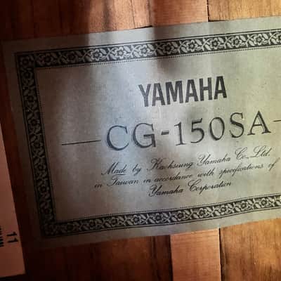 1990’s Yamaha CG-150SA Classical Guitar image 6