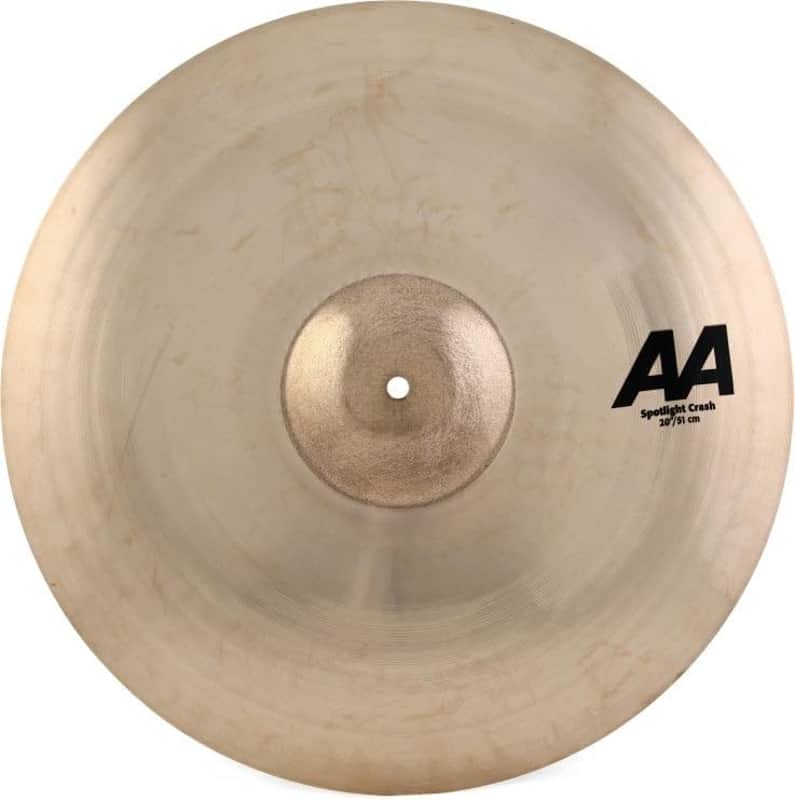 Sabian AA 20 Inch Spotlight Crash Cymbal l B20 Bronze Alloy l 80% Copper - 20% Tin l Made in Canada l Model 22006TSSLB image 1