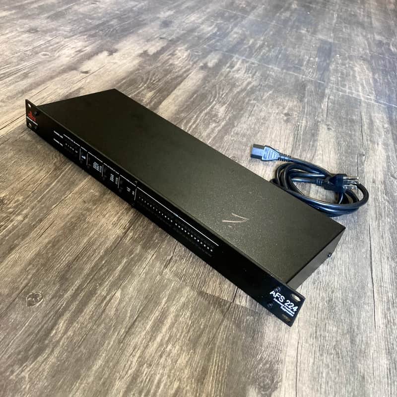 アンプ AFS 224 Advanced Feedback Suppresser dbx AFS224 Advanced Feedback Suppression | Reverb