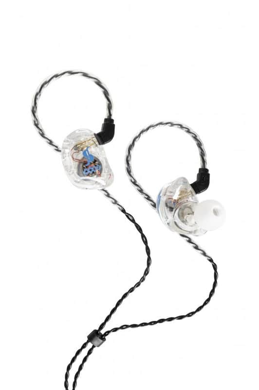 Stagg SPM-435 TR 4-Driver In-Ear Monitors - Transparent image 1