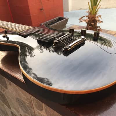 ESP Kiso Custom Shop Eclipse CTM 2009 See-thru Black image 1