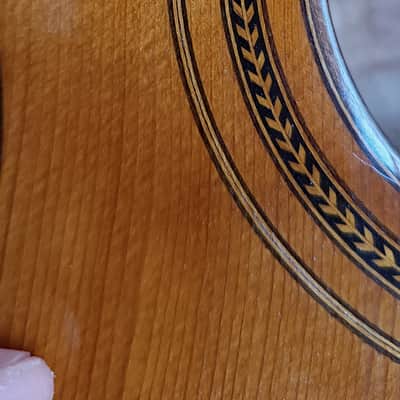 Antique Romantic guitar ca. 1880 Restored! image 10