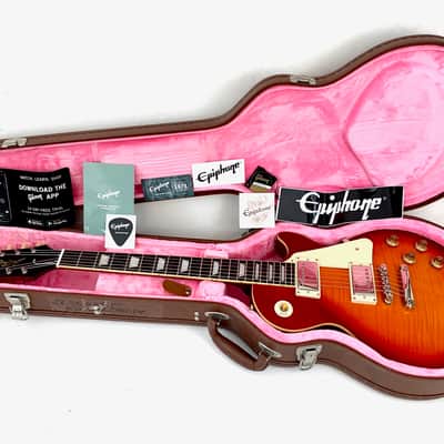 Epiphone Les Paul Standard 1959 Outfit Limited Edition 2022 Aged Dark Cherry Sunburst image 13