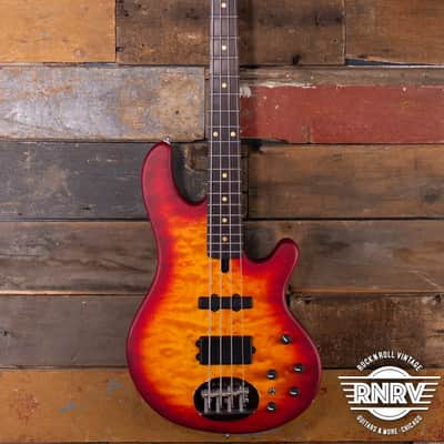 Lakland Skyline 44-02 Deluxe Satin Cherry SB, Rosewood B-Stock image 3