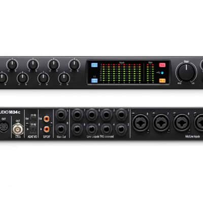 PreSonus Studio 1824C 18x18 USB-C Audio / MIDI Interface 2019 - Present - Black image 1