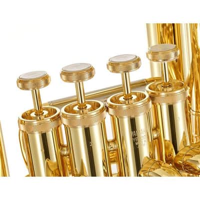 Yamaha YBB-321 Bb Tuba - Clear Lacquer image 2
