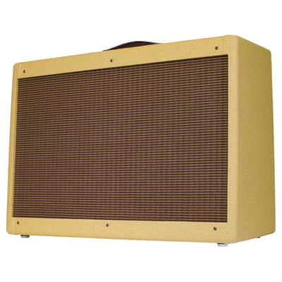 Mojotone Narrow Panel Tweed Twin High Power® Style Guitar Amplifier Combo Speaker Cabinet image 1