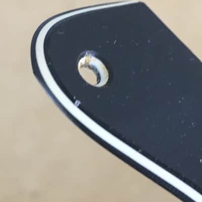 Vintage Fender 1970s Reissue Relic 3-Ply Aged Black Right Strat Fender Pickguard image 6