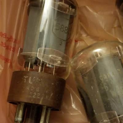 Tung-Sol ONE (1) 5881 AT1000 TESTED Vacuum Tube 6L6WGB rugged 6L6 Beam Power Tetrode 1954-1963 image 4
