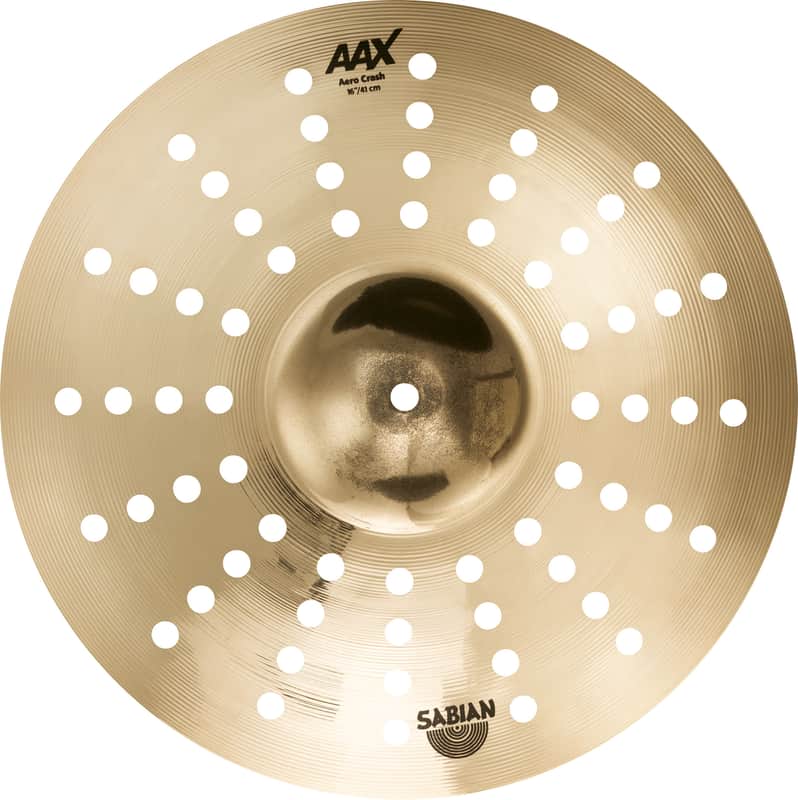 Sabian 16" AAX Aero Crash Brilliant image 1