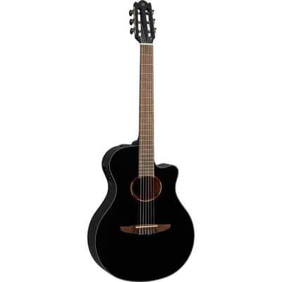 YAMAHA　AEX500N Yamaha AEX 500N Electric Nylon string Black Gloss near mint | eBay