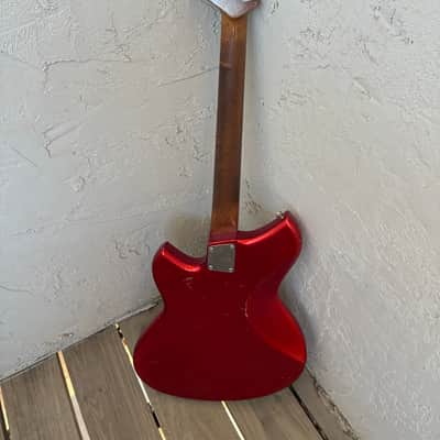 Playing demo link in Description!! Novo Serus J nucleus electric guitar Candy apple red with original case image 23