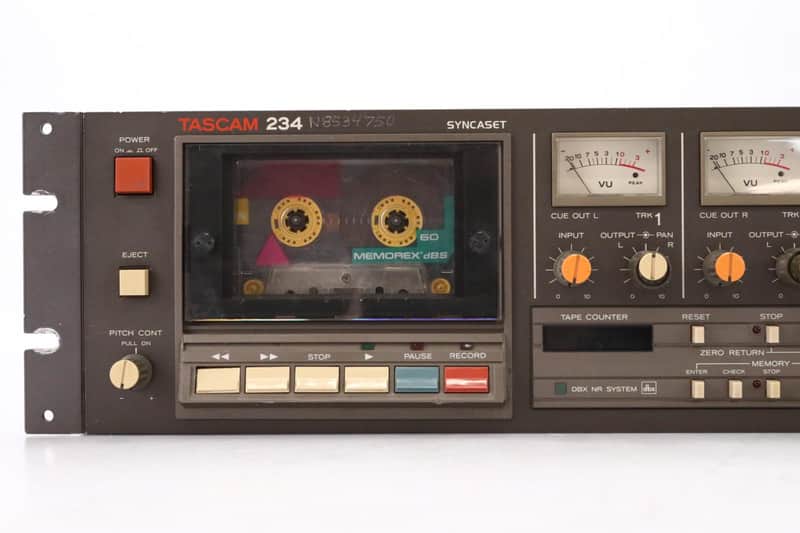 Tascam 234 Syncaset Professional 4 Track Cassette Deck #49592 | Reverb