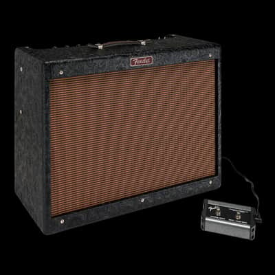 Fender Limited Edition 30th Anniversary Hot Rod Deluxe Black Western Guitar Amp Combo image 4