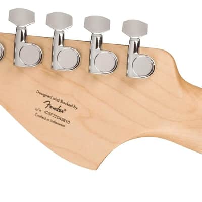 Squier Sonic Mustang Electric Guitar, with 2-Year Warranty, Torino Red, Maple Fingerboard image 6