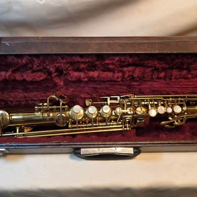 Borgani Macerata Soprano Saxophone 1980's - Lacquer image 3