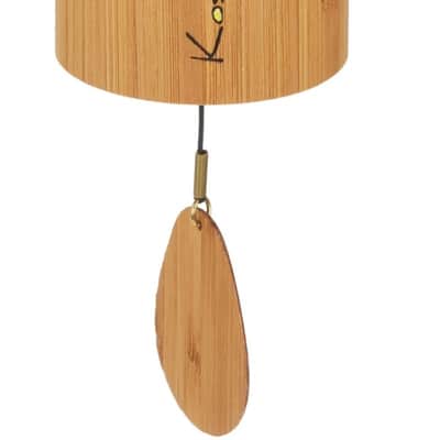 KOSHI (HOKEMA SHANTI) WIND CHIMES AQUA CARILLON ARTIGIANALE ACQUA IN BAMBOO FATTO A MANO IN FRANCIA SALDATO IN ARGENTO SU METALLO MADE IN EUROPE image 6