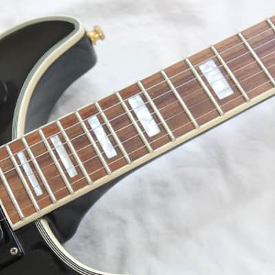 2010 Epiphone Tak Matsumoto Signature DC Les Paul Custom Electric Guitar - Ebony Finish + OHSC image 11