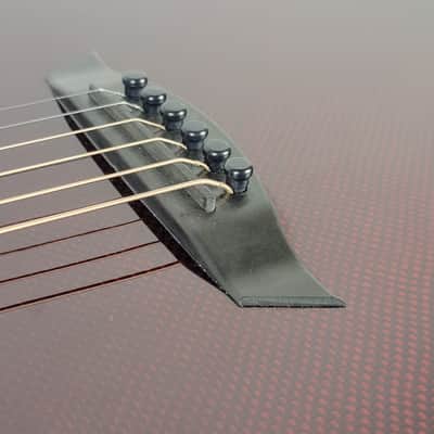 Composite Acoustics GX - Wine Red Burst With OHSC image 12