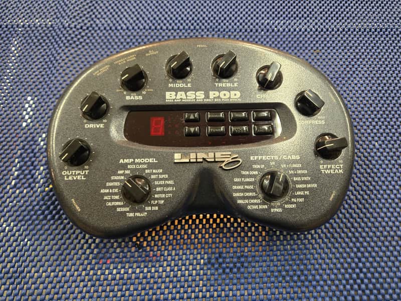 Line 6 Bass POD Multi-Effect and Amp Modeler | Reverb