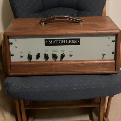 Matchless RV-1 Reverb / Preamp Tube Unit 1993 | *RARE* Wood Trim/ Blue Light + Free Shipping! image 7