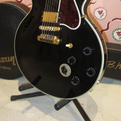2015 Gibson BB King Lucille - Black w/ Original Hardshell Case image 1
