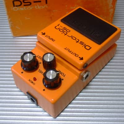 1979 8800 Rev.C Boss DS-1 Distortion w/ Original Box (Silver Screw, Black Label, Long Dash) MIJ Made in Japan image 2