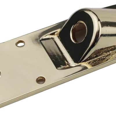 Guitar Input Jack Plate, Metal Output Jackplate Socket Output Loaded Boat Style for Ibaz Electric Guitar Replacement Parts, Gold image 4