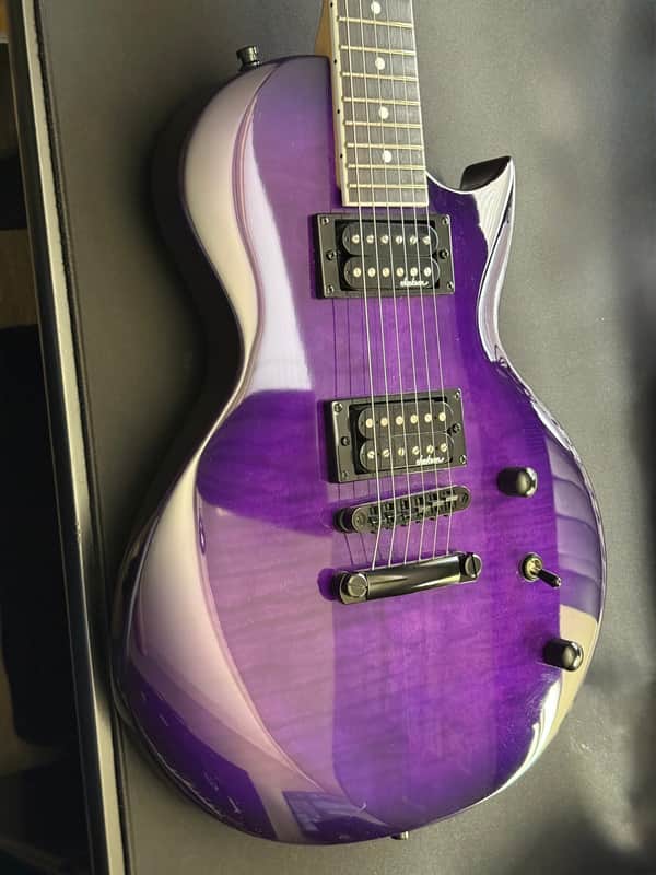 Jackson JS Series JS22Q SC Monarkh with Amaranth Fretboard 2019 - Present - Transparent Purple Burst