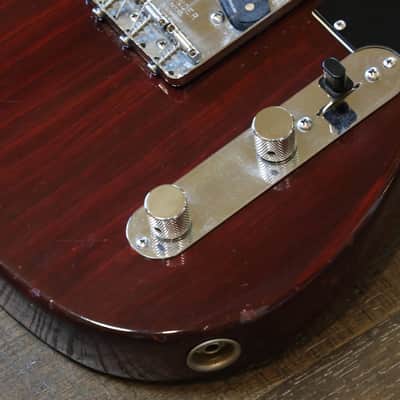Vintage! 1978 Fender Telecaster Electric Guitar Wine Red + OHSC image 5