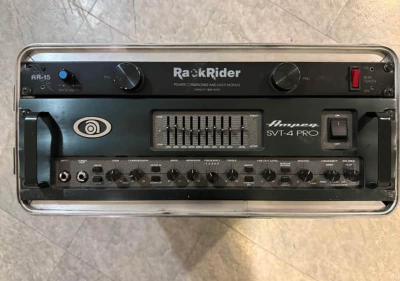 Ampeg SVT 4 Pro 1600 Watt 1998 - Black image 1