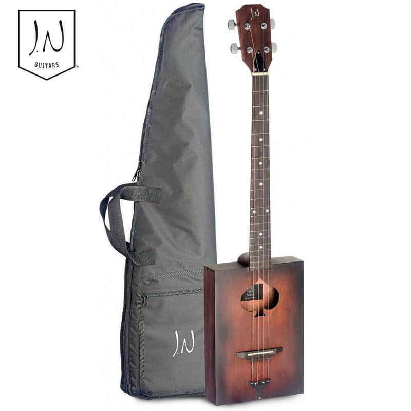 James Neligan CASK-FIRKIN-1 Cask Series Spruce Top Mahogany Neck Acoustic Cigar Box Guitar w/Gig Bag image 1