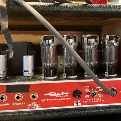 Vintage Diaz CD-100 Amplifier Head #1 of 2 - Clapton, Gibbons, Haynes, Taylor image 3