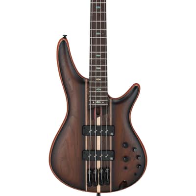 Ibanez Premium SR1350B-DUF Dual Mocha Burst Flat - 4-String Electric Bass image 4