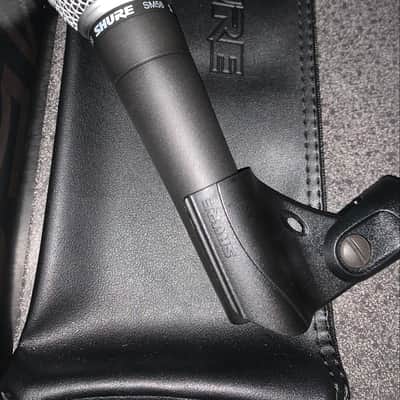 Shure SM58 Handheld Cardioid Dynamic Microphone 1984 - Present - Black