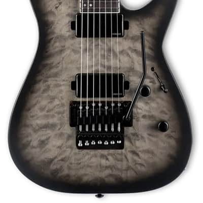 ESP LTD M-1007 BARITONE Charcoal Burst Satin (B Stock) image 1