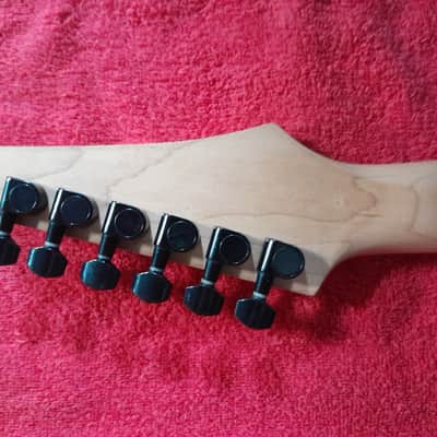 Original Neck Ibanez JEMJR Left Handed With Dryer In Black image 5