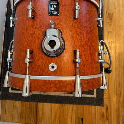 Sonor made in Germany Sunset beech limited edition 3 pc drum set + bags and extras image 8