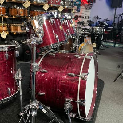 ~WOW!~ Gretsch USA Custom 5-Piece 10/12/14/16/22 Drum Kit Set in Purple Gloss Lacquer image 3