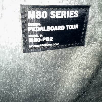 Mono M80-TOUR-V2-BLK Tour 2.0 Pedalboard and Accessory Case 2010s - Black image 3