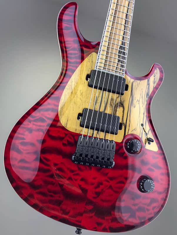 Mayones Masterbuild MBC Core Guard 7 String 2018 Gloss Top Matte everything else image 1