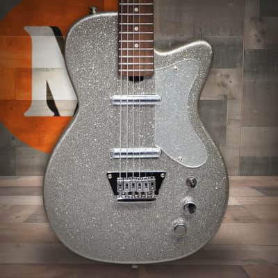 Silvertone Baritone 1373 - Heavy Silver Flake (1373HSF) image 1