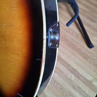 ~VINTAGE 1967 Kent Americana Sunburst Electric Hollowbody Guitar~ image 14