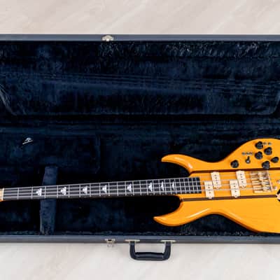 1991 BC Rich Bich 8-String Vintage Neck Through Bass Natural w/ Case, Japan NJ image 18