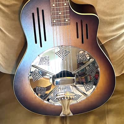 National Reso-Phonic Radio Tone Bendaway 1999 Unique Ivoroid Paddle Headstock Overlay- MINT Condition, IN STOCK NOW! image 3