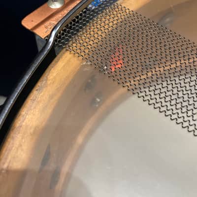 Slingerland -  1960s, 5.5x14" 8-lug 1 Ply Gene Krupa Radio King Model Snare Drum, Clamshell, Black Diamond Pearl image 16